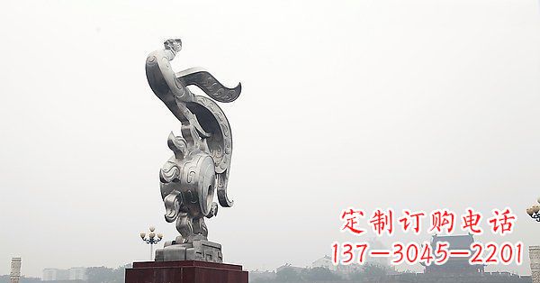 温州炫丽凤凰,景观雕塑精美绝伦