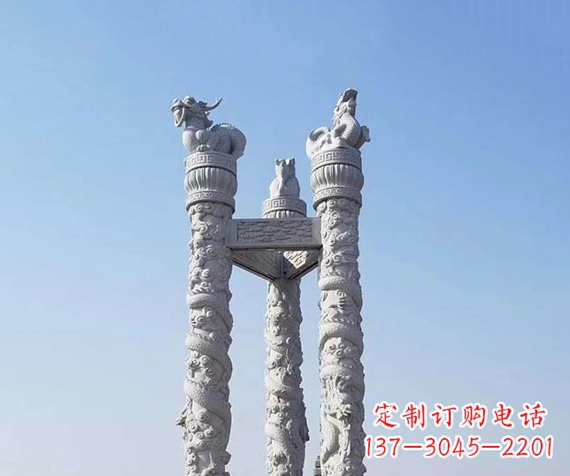 温州中领雕塑:精致石雕龙柱,展现时尚文化之美