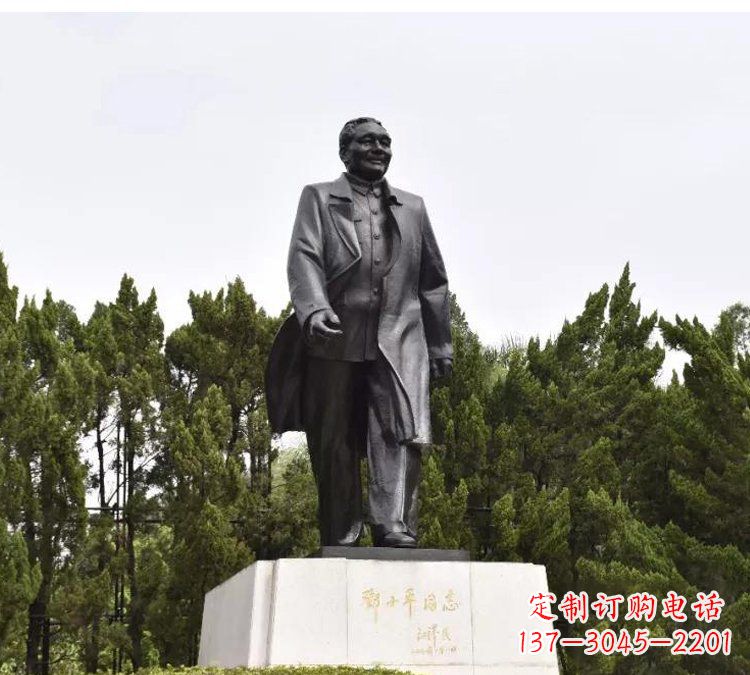 温州尊贵经典,中国历史巨人邓小平铜雕