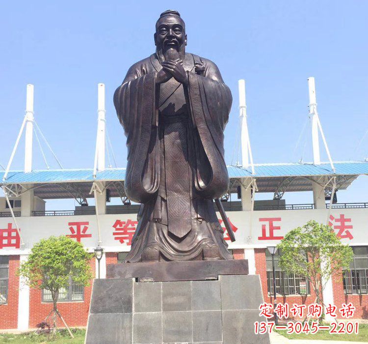 温州具有传统文化气息的孔子雕塑