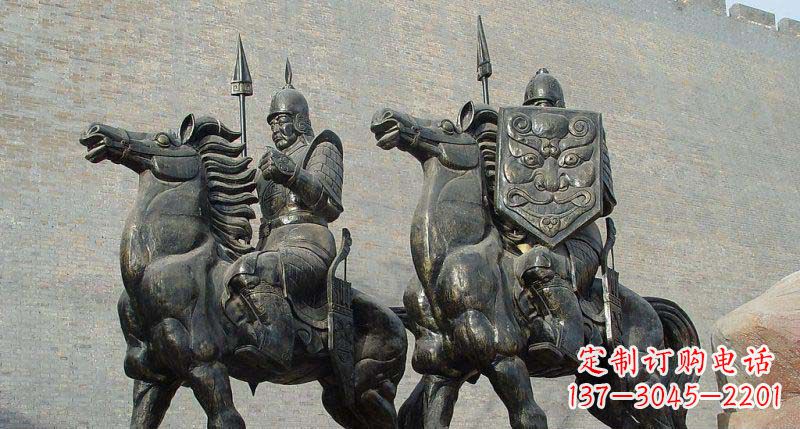 温州中领雕塑推出的将军铜雕以古代将军的形象为…