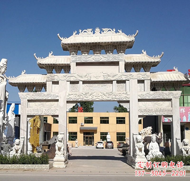 温州广场石雕牌坊