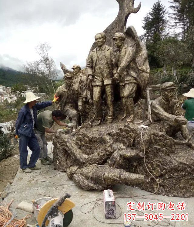 温州专业伟人铜雕多彩国度