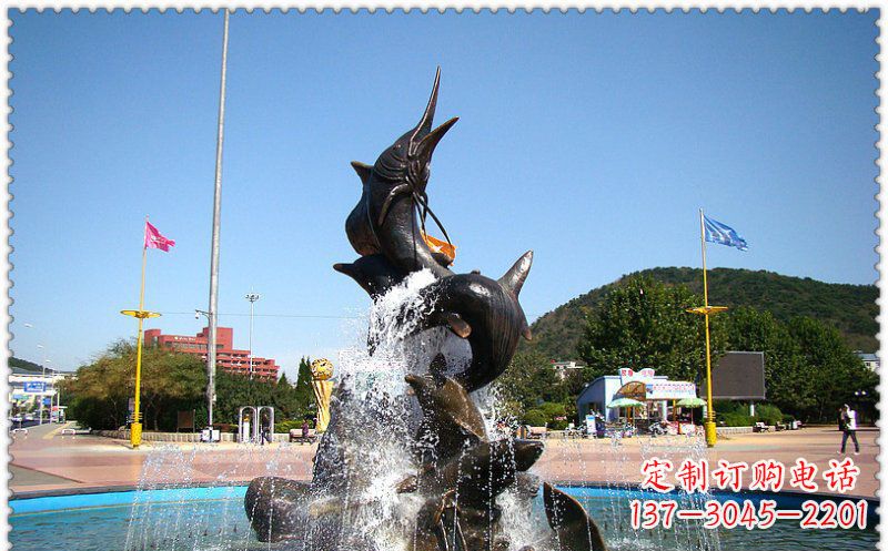 温州铜雕喷泉,引领美观大气