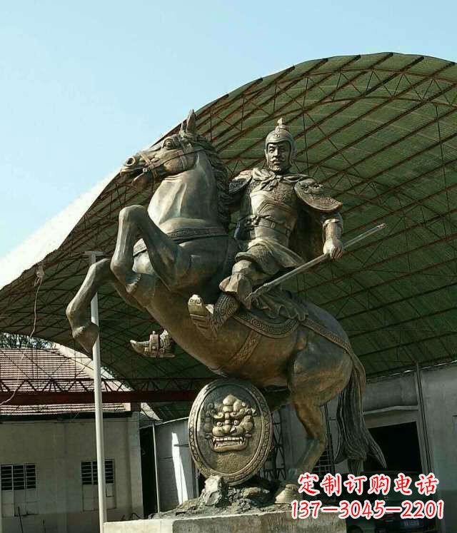 温州中领雕塑,赵子龙龙雕塑,为您臻致高级艺术品