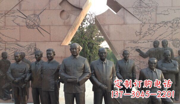 温州专业定制铜雕名人雕塑