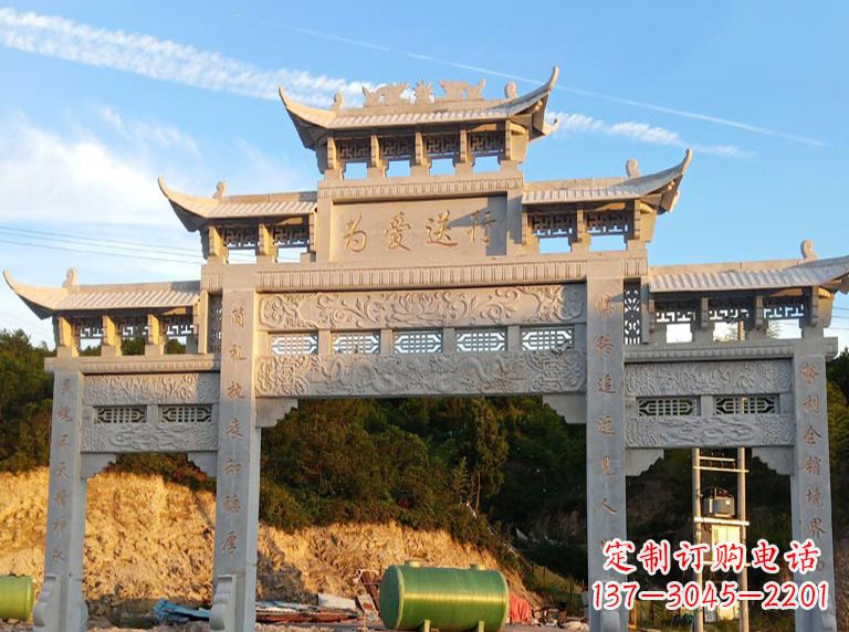 温州海北石雕牌坊