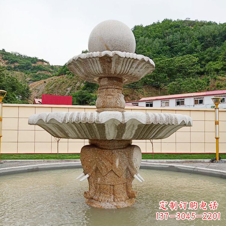 温州海螺石雕喷泉
