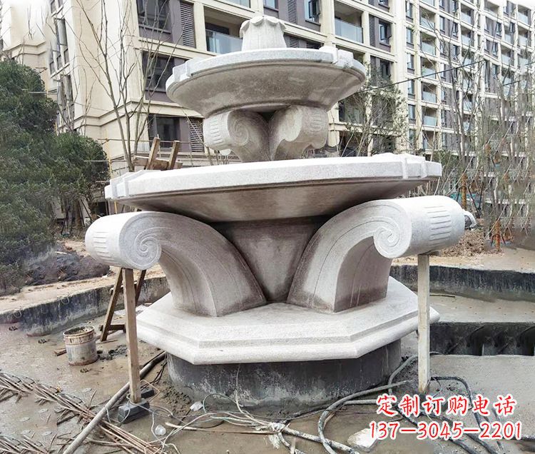温州海马喷泉石雕