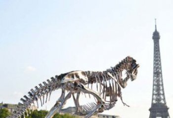 温州精美不锈钢恐龙雕塑