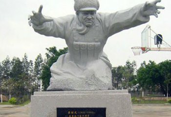 温州中领雕塑|专业制作黄继光石雕