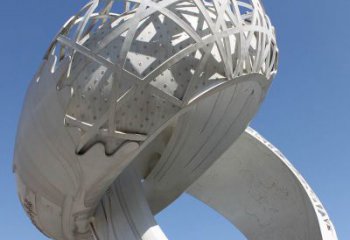 温州艺术品级不锈钢戒指雕塑