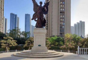 温州中领雕塑：精致的女神铜雕