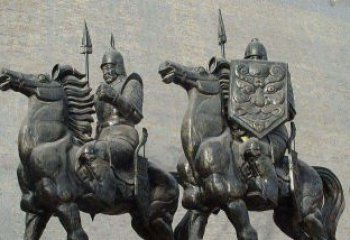温州中领雕塑推出的将军铜雕以古代将军的形象为…