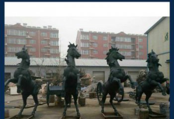 温州中领雕塑推出的优雅动物铜雕飞马，以其出色…