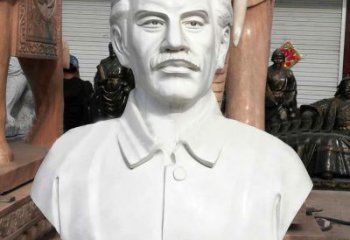 温州白求恩胸像雕塑——校园世界名人著名医生的终极象征