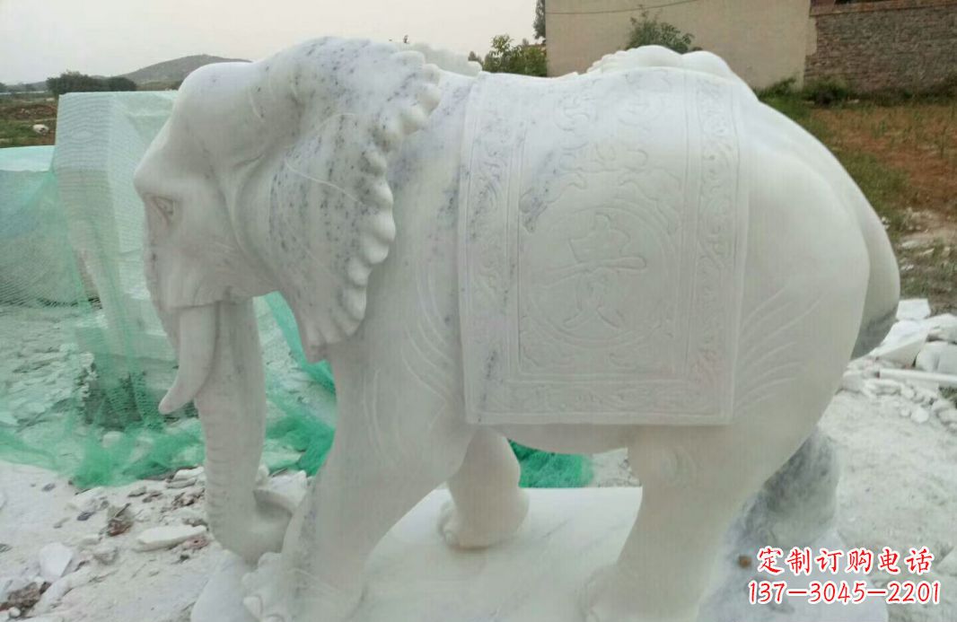 温州中领雕塑推出的定制高贵大象雕塑,使用优质…