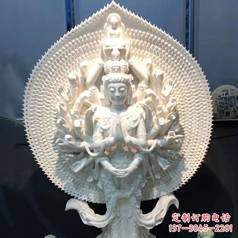 温州中领雕塑以精细的玉石雕刻工艺,精心制作了…