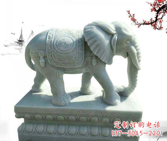 温州大象雕塑诠释华夏传统文化