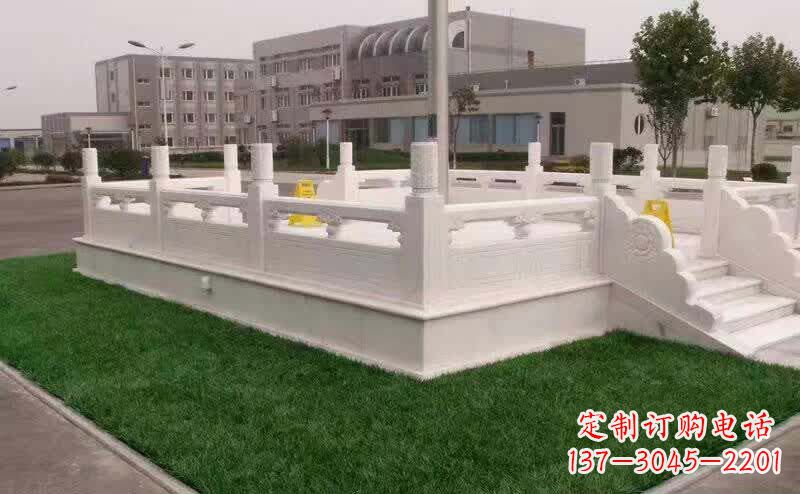 温州汉白玉升旗台雕塑1
