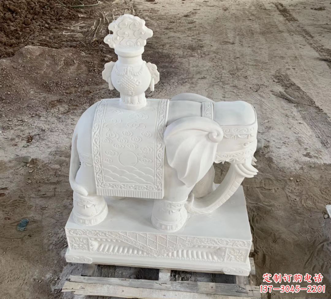 温州精美绝伦,汉白玉宝瓶雕塑