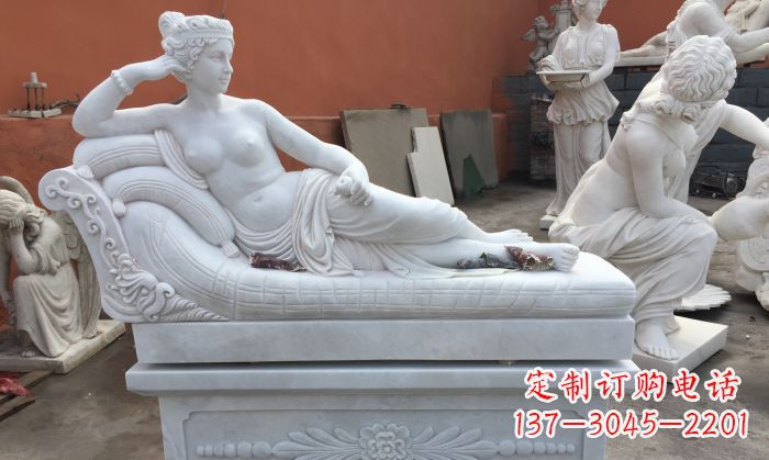 温州中领雕塑汉白玉女人雕塑将精湛的雕刻技艺与…