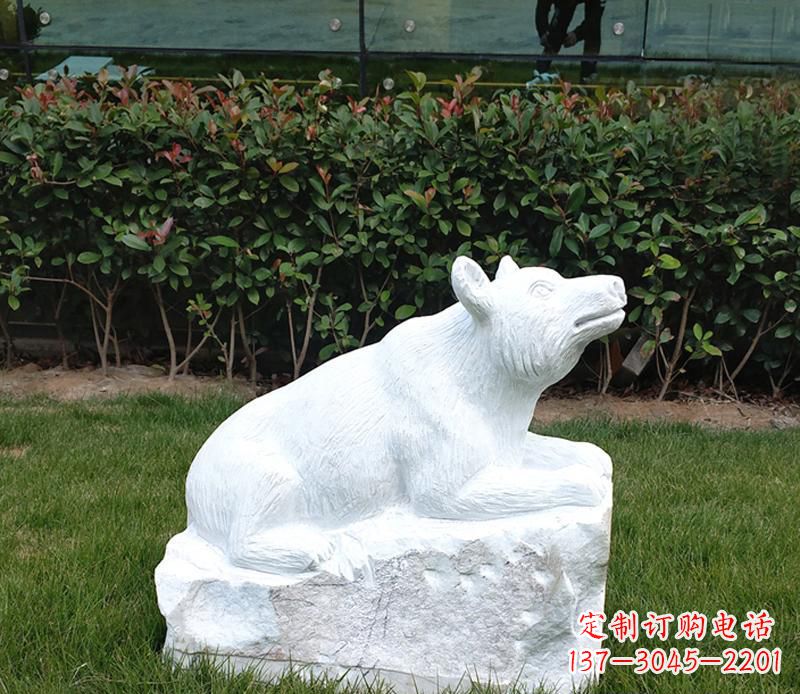 温州汉白玉小区动物熊