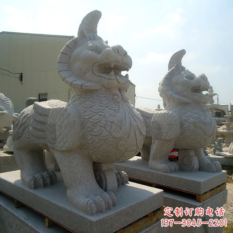 温州珍贵上古神兽动物雕塑