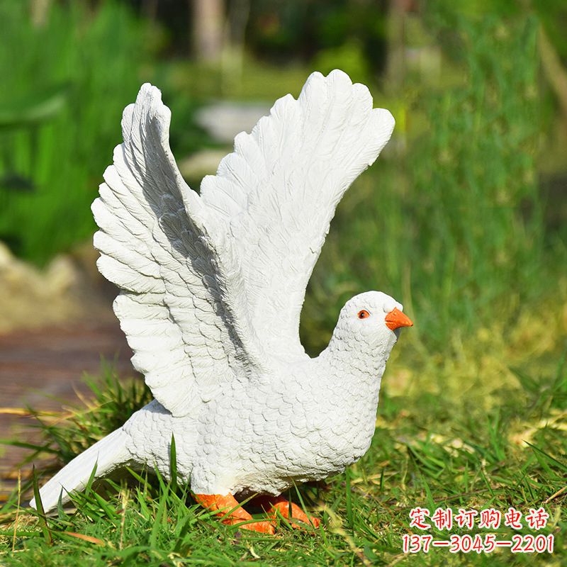 温州和平鸽抽象雕塑