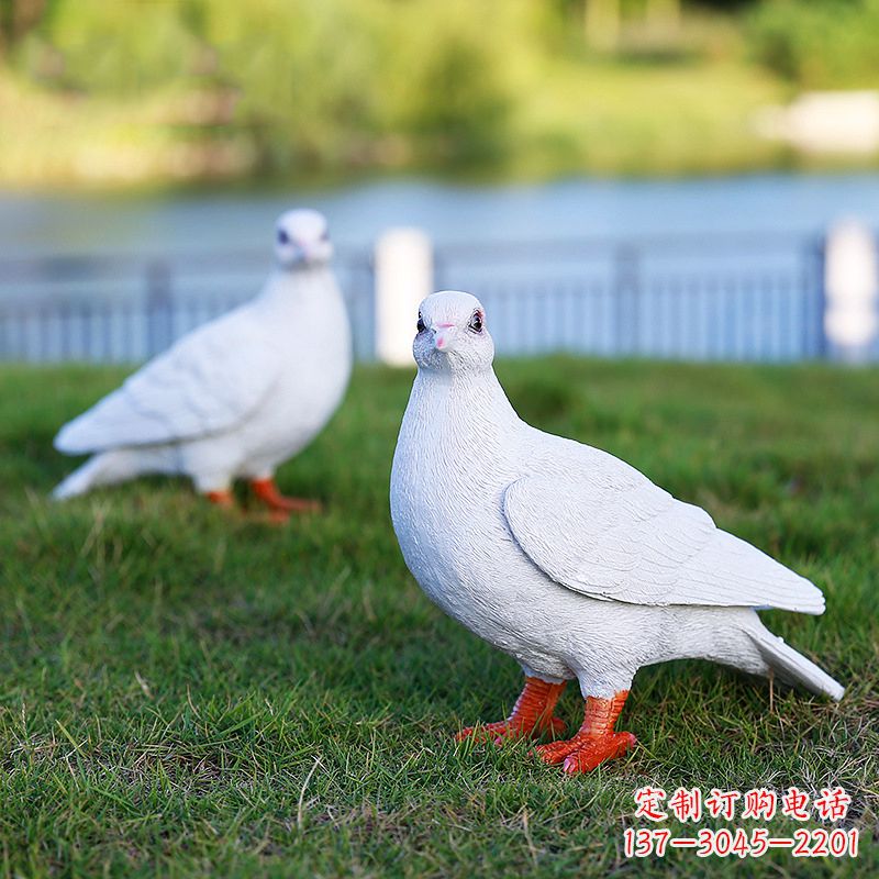 温州新型和平鸽雕塑,让爱与和平传递