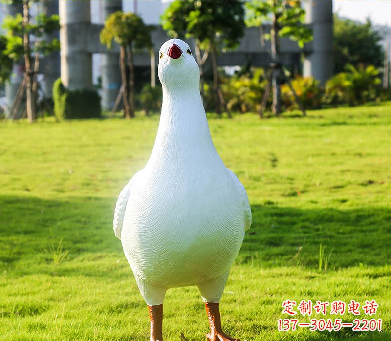 温州中领雕塑:和平鸽雕塑