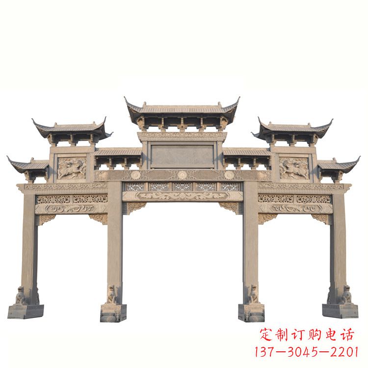 温州红石牌坊雕塑是一家专业从事牌坊雕塑的厂家…