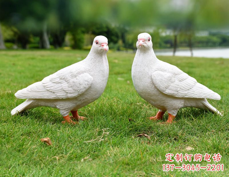 温州湖南芷江和平鸽雕塑