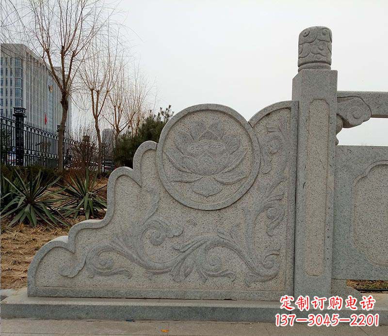 温州户外大理石栏板石雕