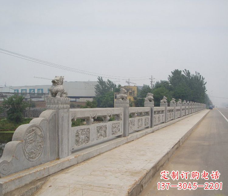 温州专业的护城河大理石栏板石雕