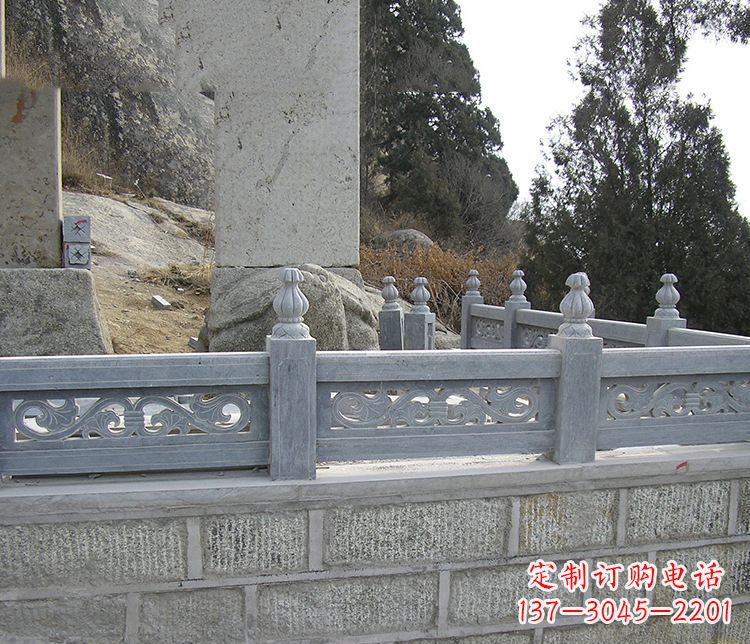 温州中领雕塑:门神镇守!大理石栏板石雕