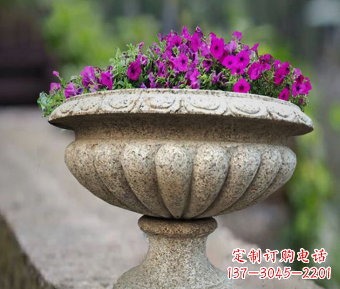 温州专业的花岗岩花盆石雕
