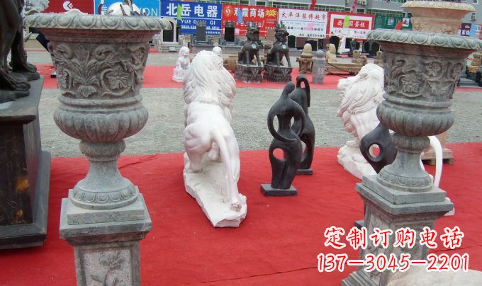 温州中领雕塑|花盆雕塑带来极致视觉体验