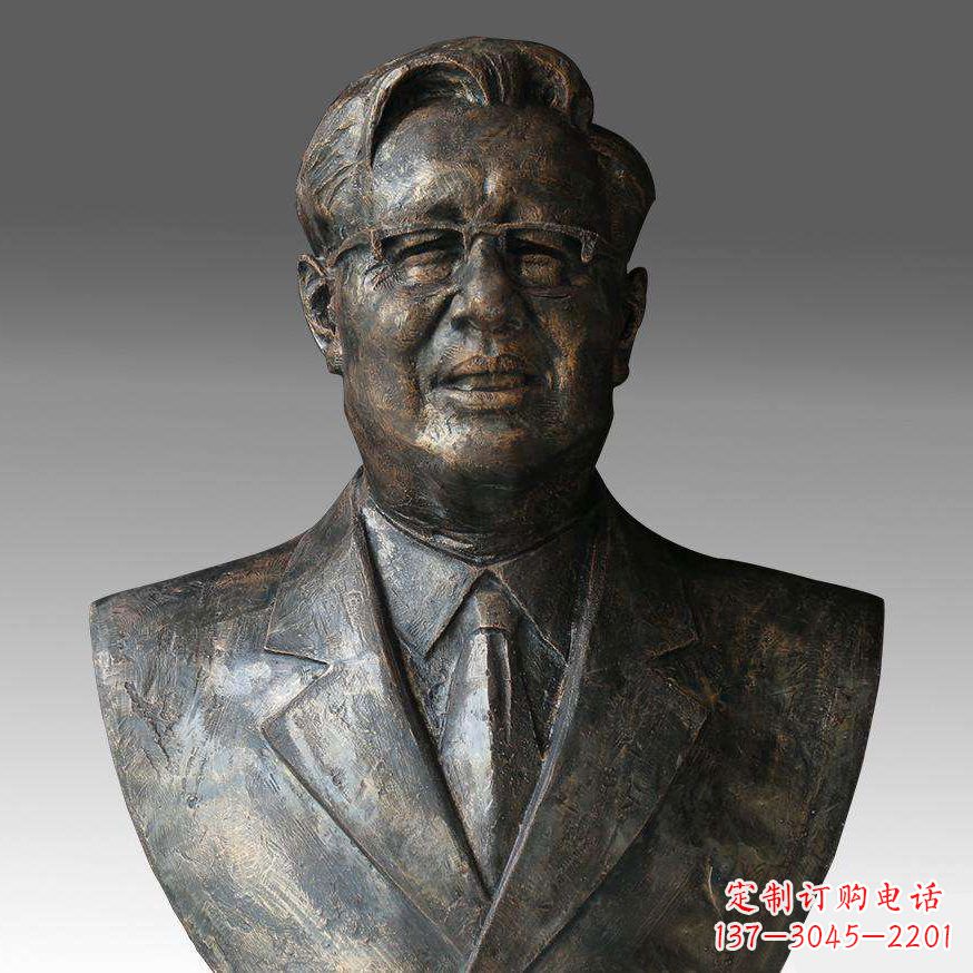 温州以高质量铜雕制作华罗庚头像