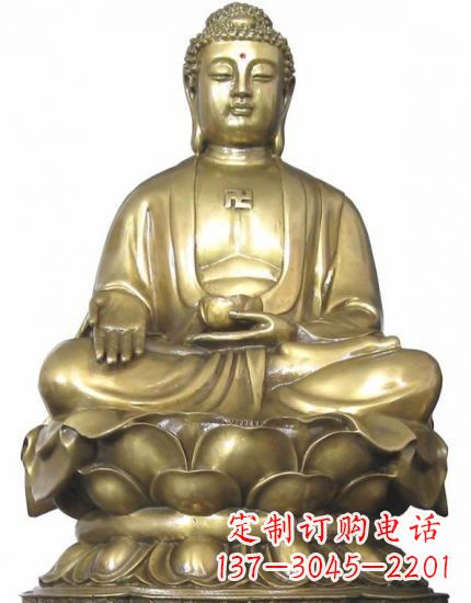 温州中领雕塑,精美如来佛塑像