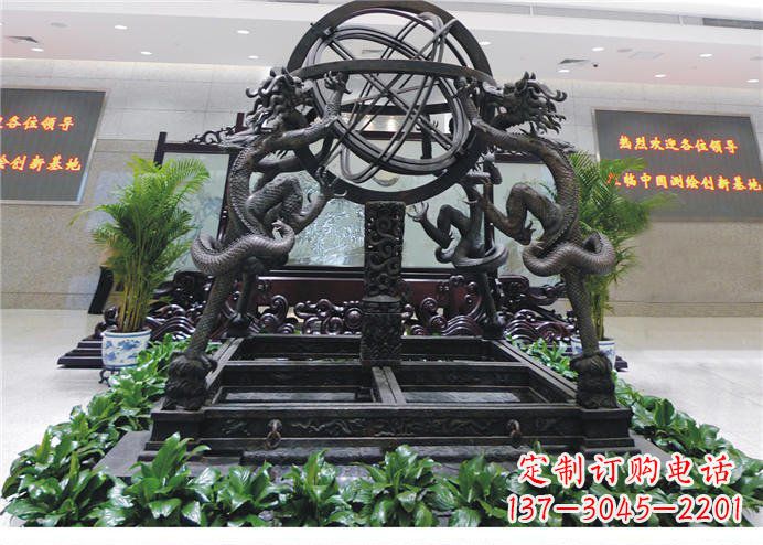 温州浑天仪古铜雕:将古雅气息带入家居
