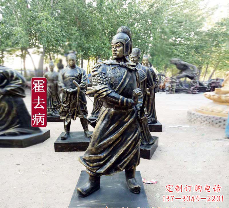温州纪念级霍去病铜雕,传承不凡的文化记忆