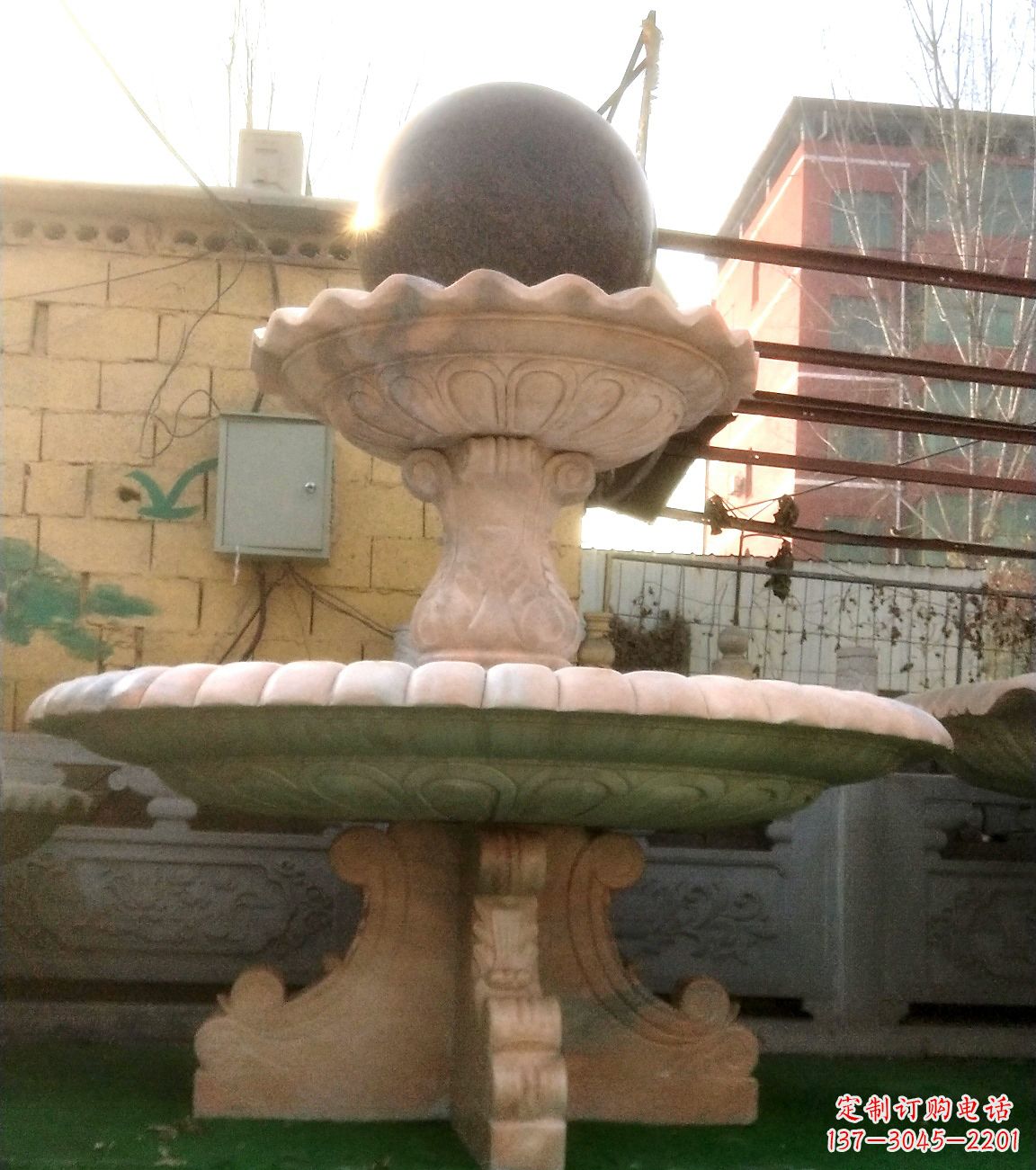 温州中领雕塑的风水球雕塑是一种独特的雕塑,其…