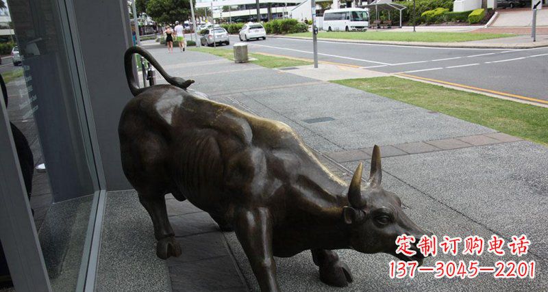 温州街边特色动物铜雕,精雕细琢,立体逼真