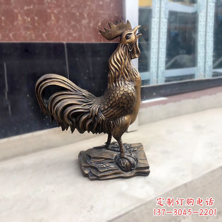 温州中领雕塑出品的精美纯铜动物雕塑,是一款具…