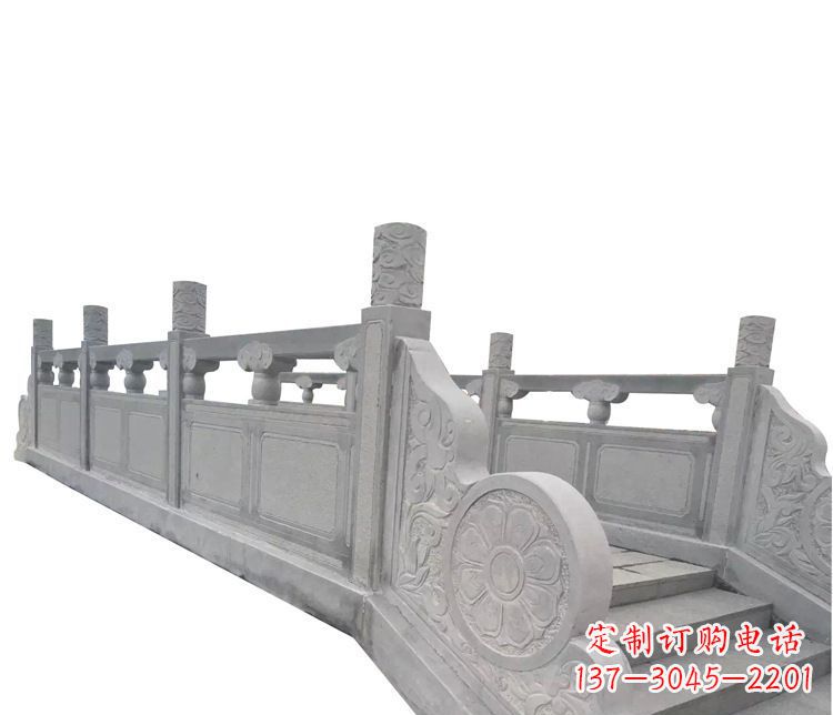 温州中领雕塑精美的大理石栏板石雕
