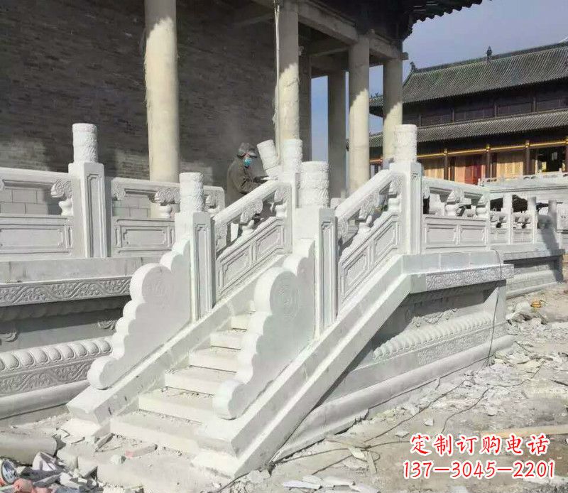 温州大理石栏板石雕,精美绝伦,让建筑锦上添花