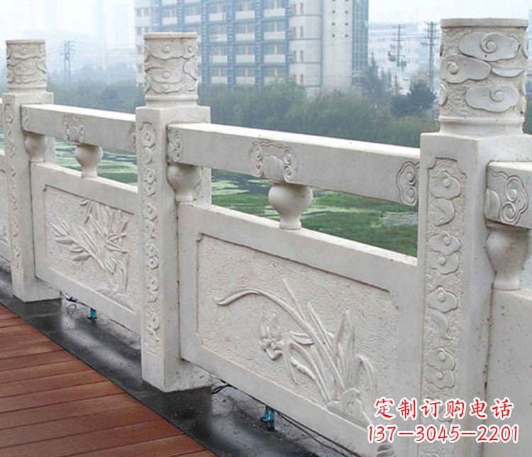 温州精巧雕刻,优质大理石栏板石雕