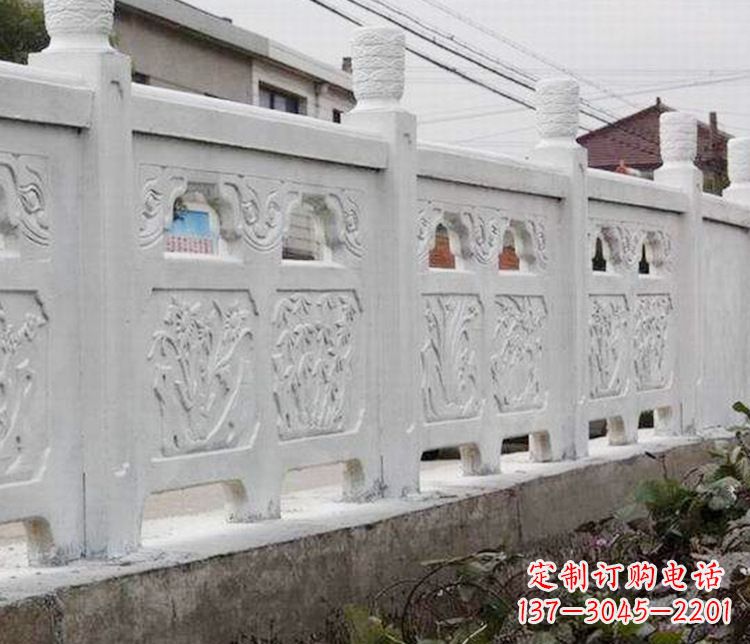 温州优雅大理石栏板雕塑