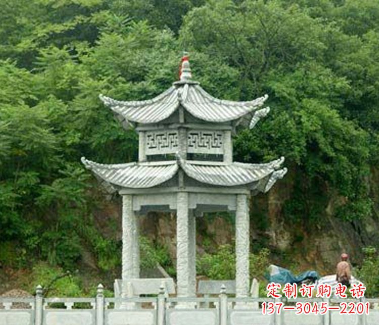 温州中领雕塑|凉亭石雕:让您的景区更加精彩